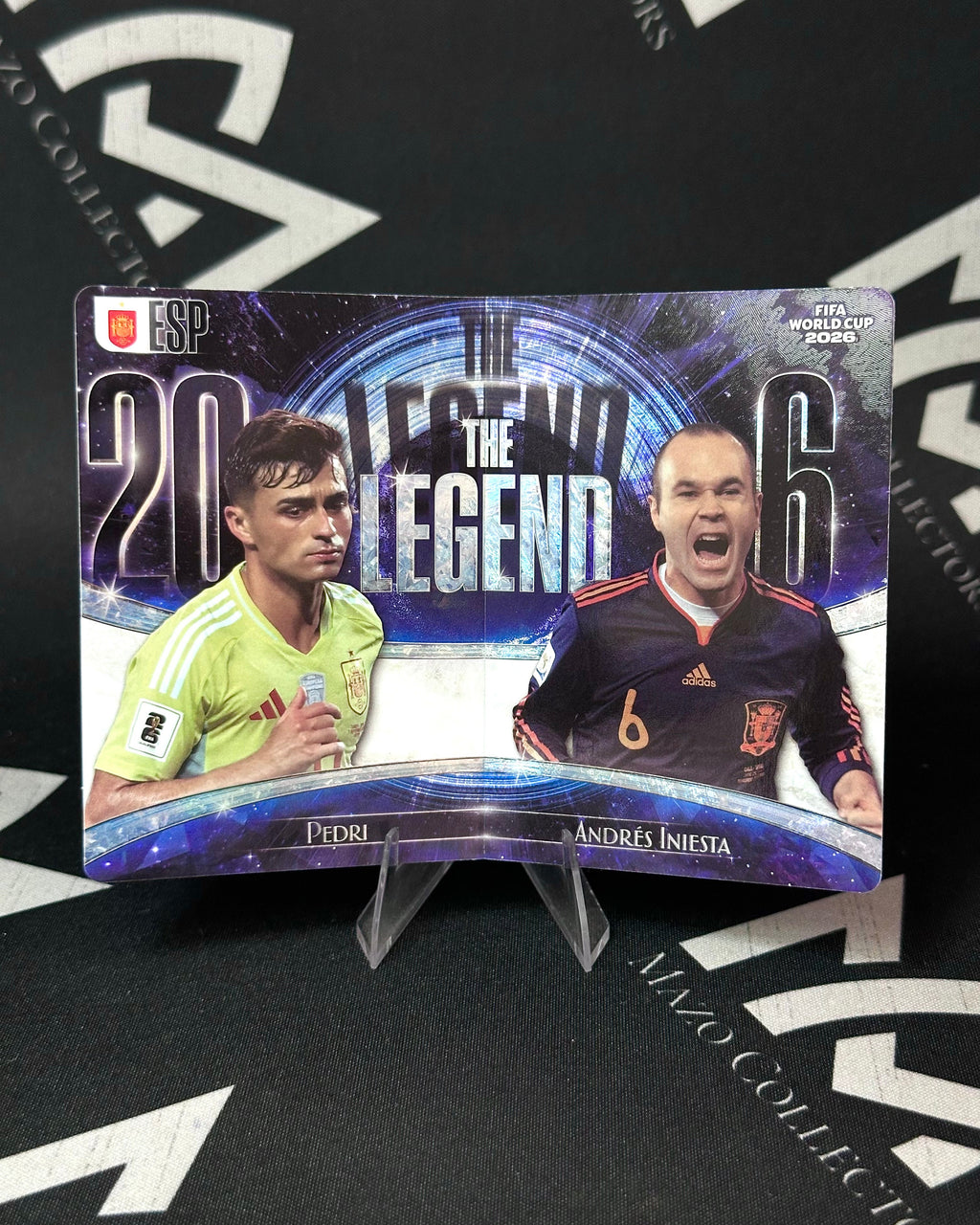Pedri & Andrés Iniesta – The Legend Booklet – Panini x Kayou FIFA World Cup 2026