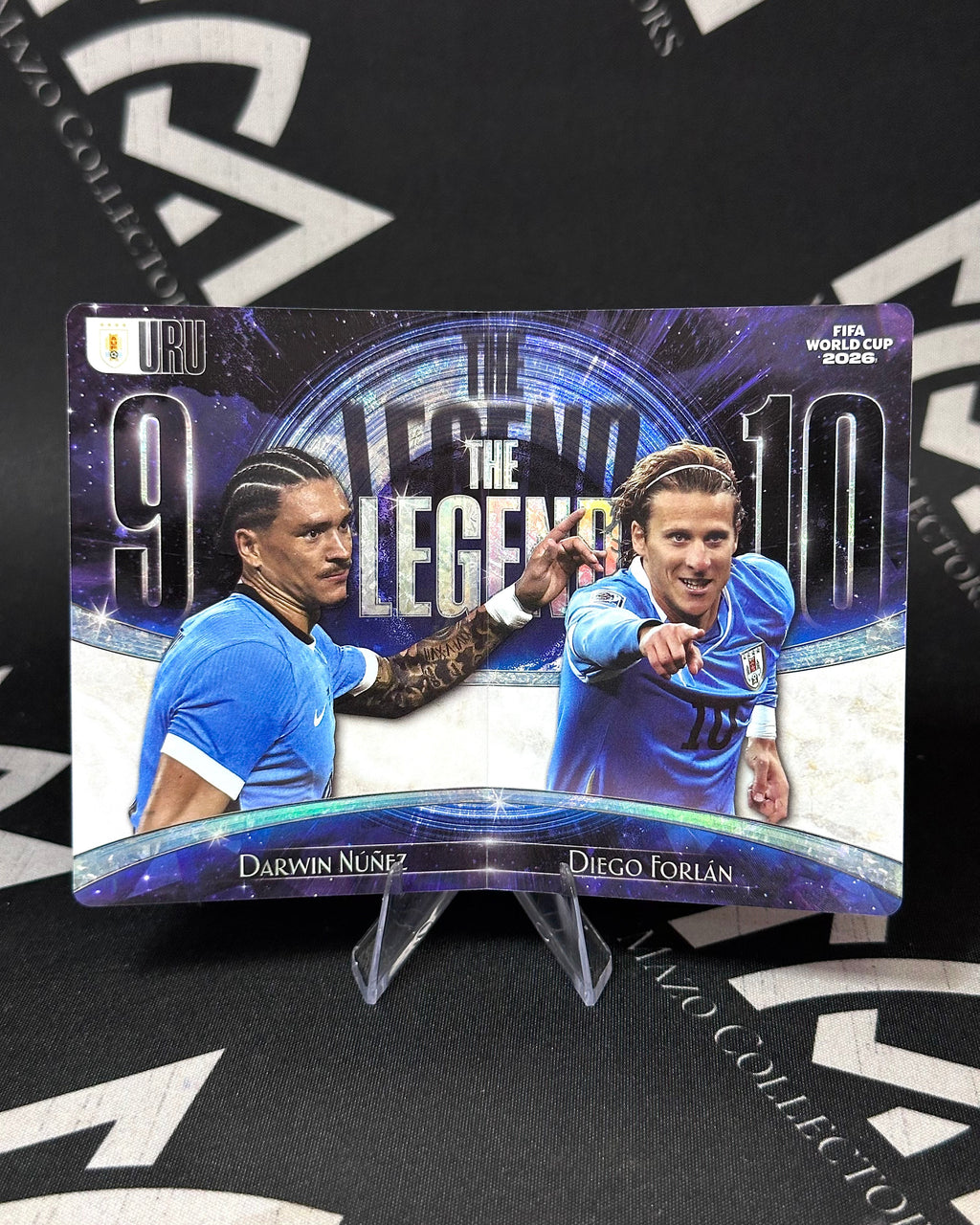 Darwin Núñez & Diego Forlán – The Legend Booklet – Panini x Kayou FIFA World Cup 2026
