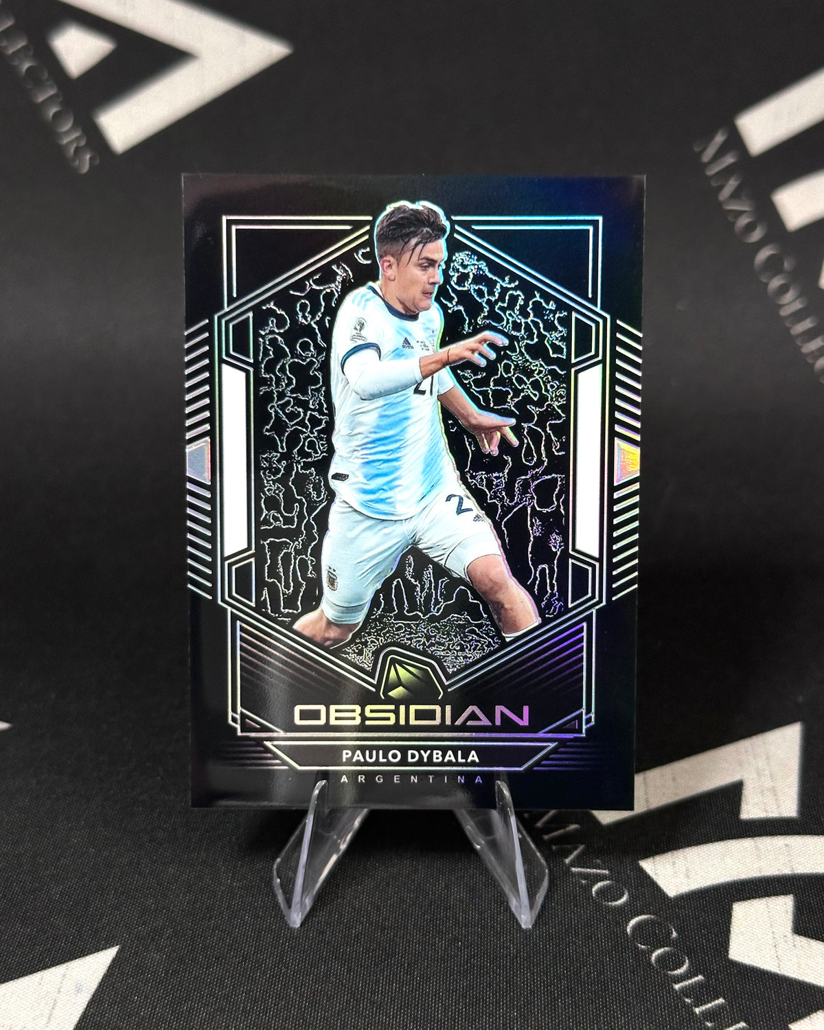 Paulo Dybala – Obsidian Numerada 051/165 – Panini Obsidian Soccer 2019-20