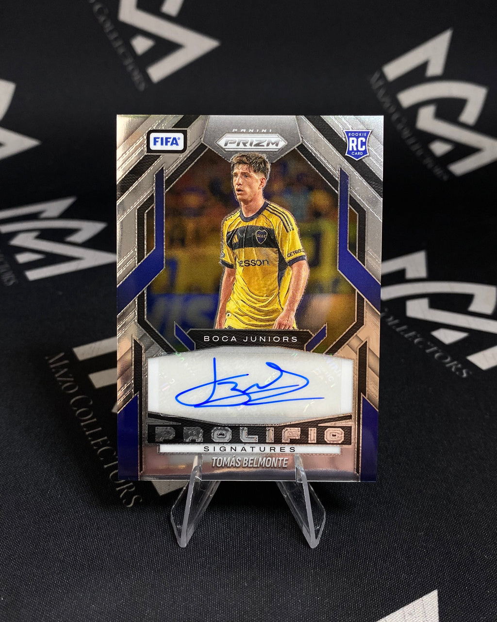 Tomás Belmonte - Autógrafo Boca Juniors Rookie – Panini Prizm Prolific Signatures 2025/26