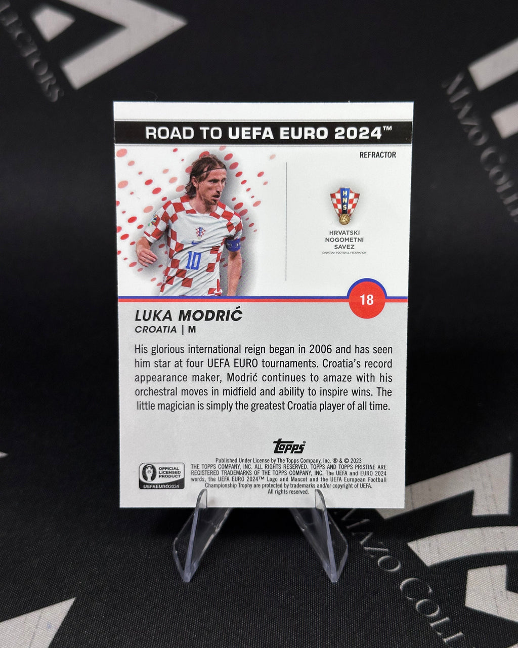 Luka Modrić – Base – Topps Pristine Road to UEFA Euro 2024