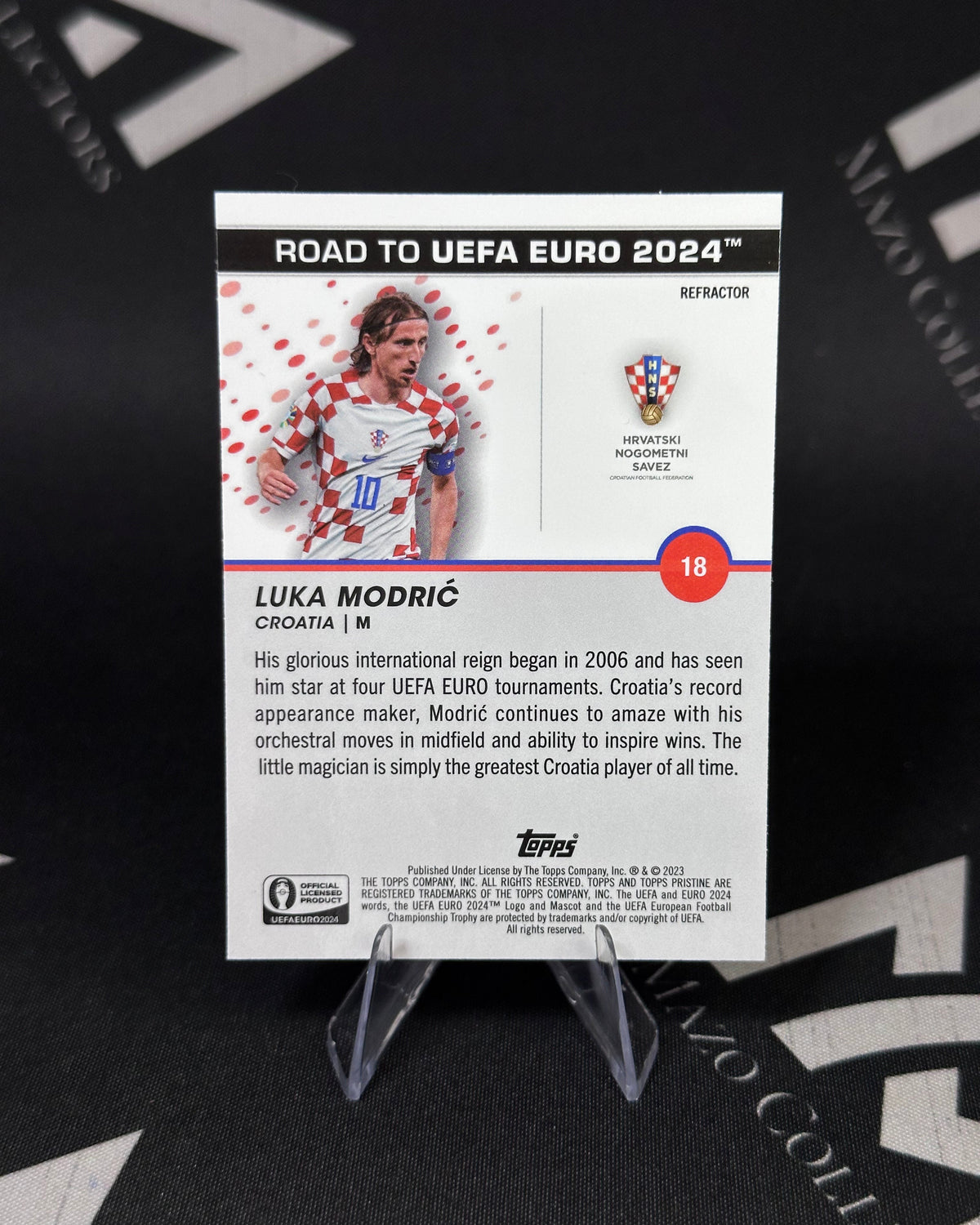 Luka Modrić – Base – Topps Pristine Road to UEFA Euro 2024