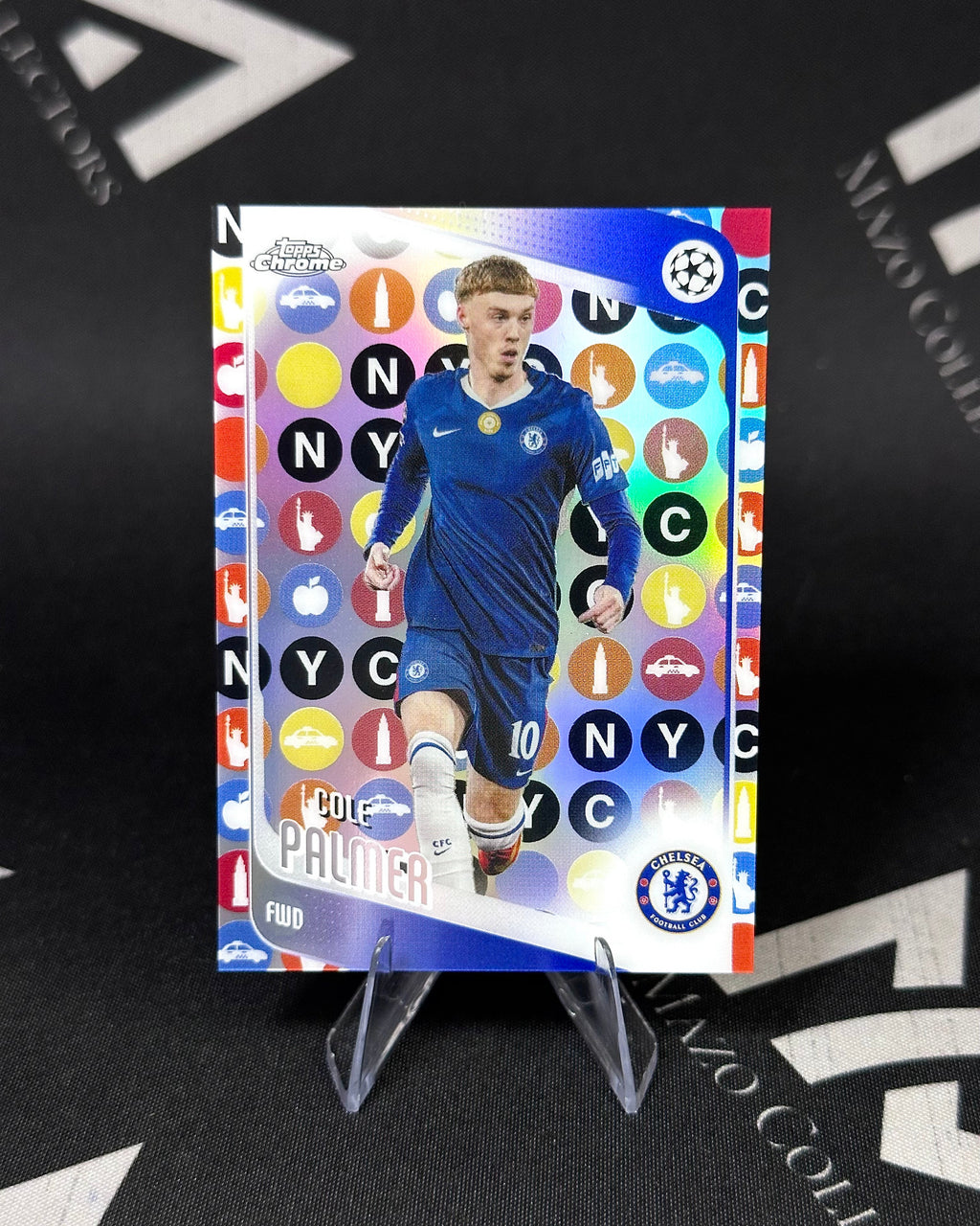 Cole Palmer – Big Apple Foil – Topps Chrome UEFA Club Competitions Fanatics Fest NYC 2025/26