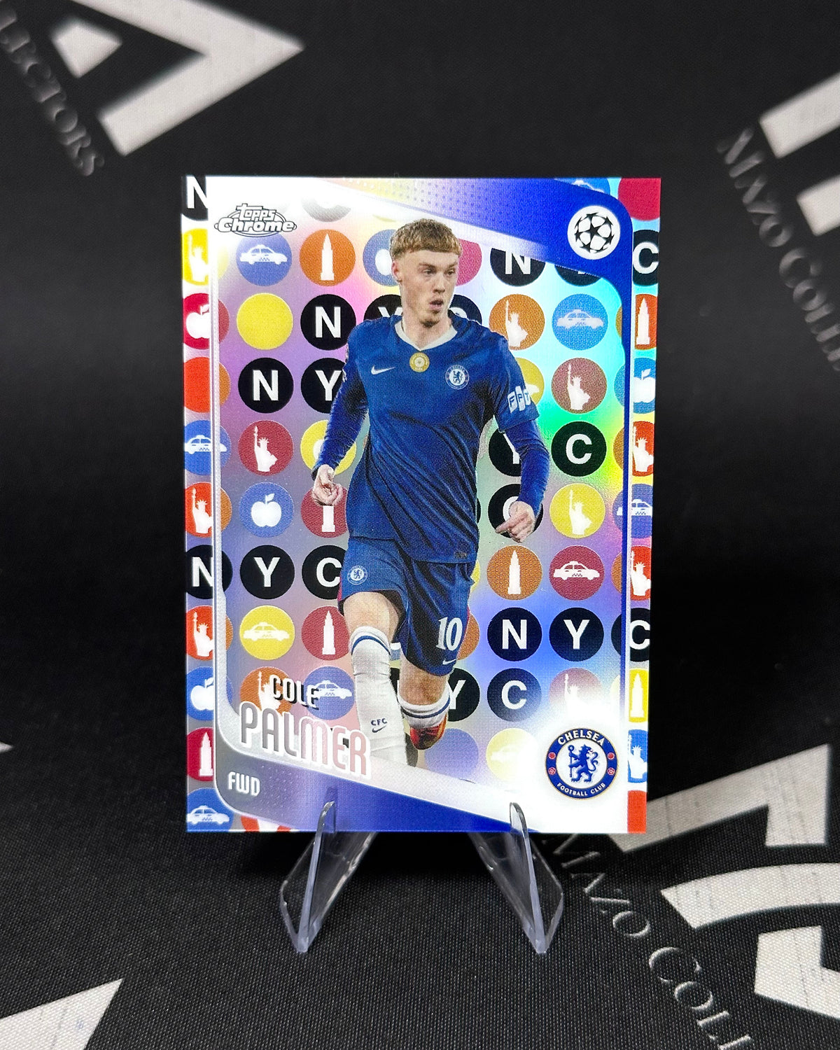 Cole Palmer – Big Apple Foil – Topps Chrome UEFA Club Competitions Fanatics Fest NYC 2025/26