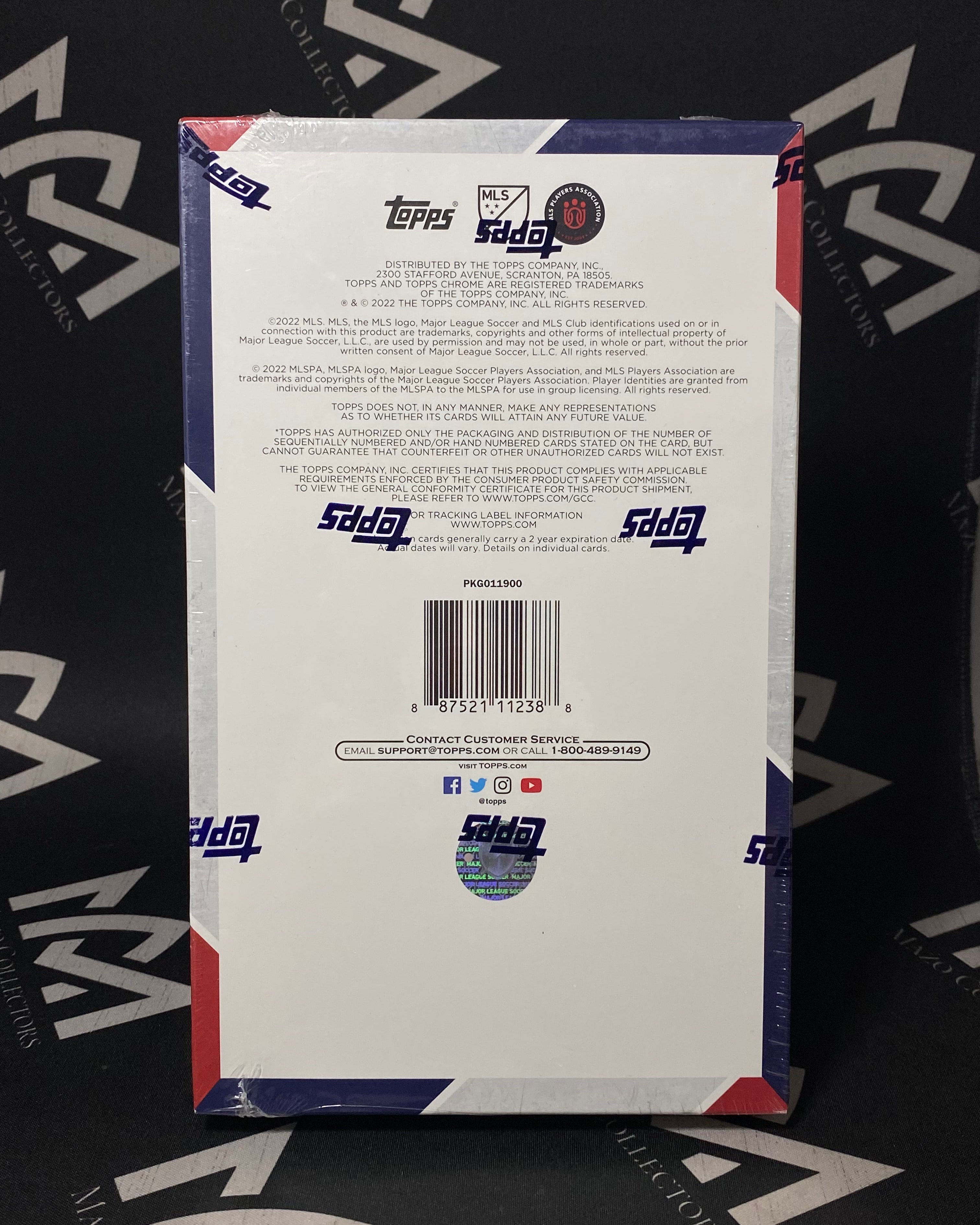 Topps Chrome MLS 2022 Soccer – Hobby Box Sellada – 1 Autógrafo por Caja - 18 Pack 72 cartas en total