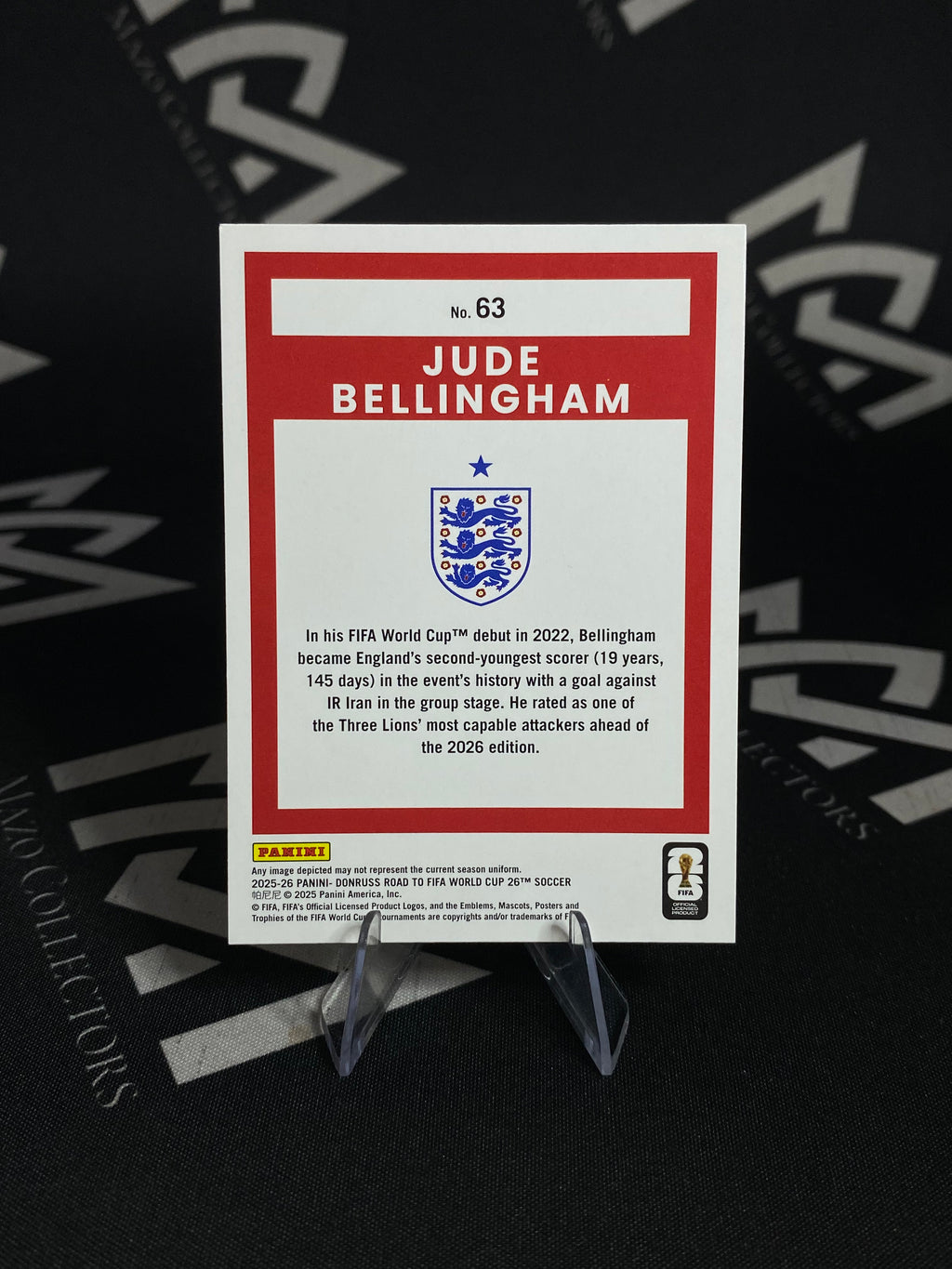 Jude Bellingham – Donruss Road to FIFA World Cup 2025-26