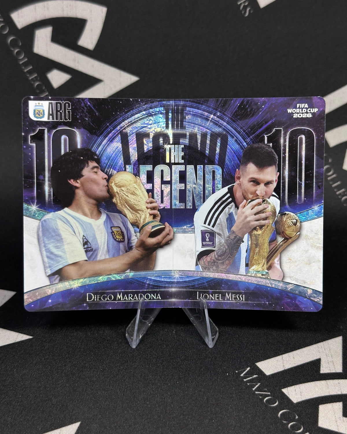 Diego Maradona & Lionel Messi – The Legend – Panini FIFA World Cup 2026