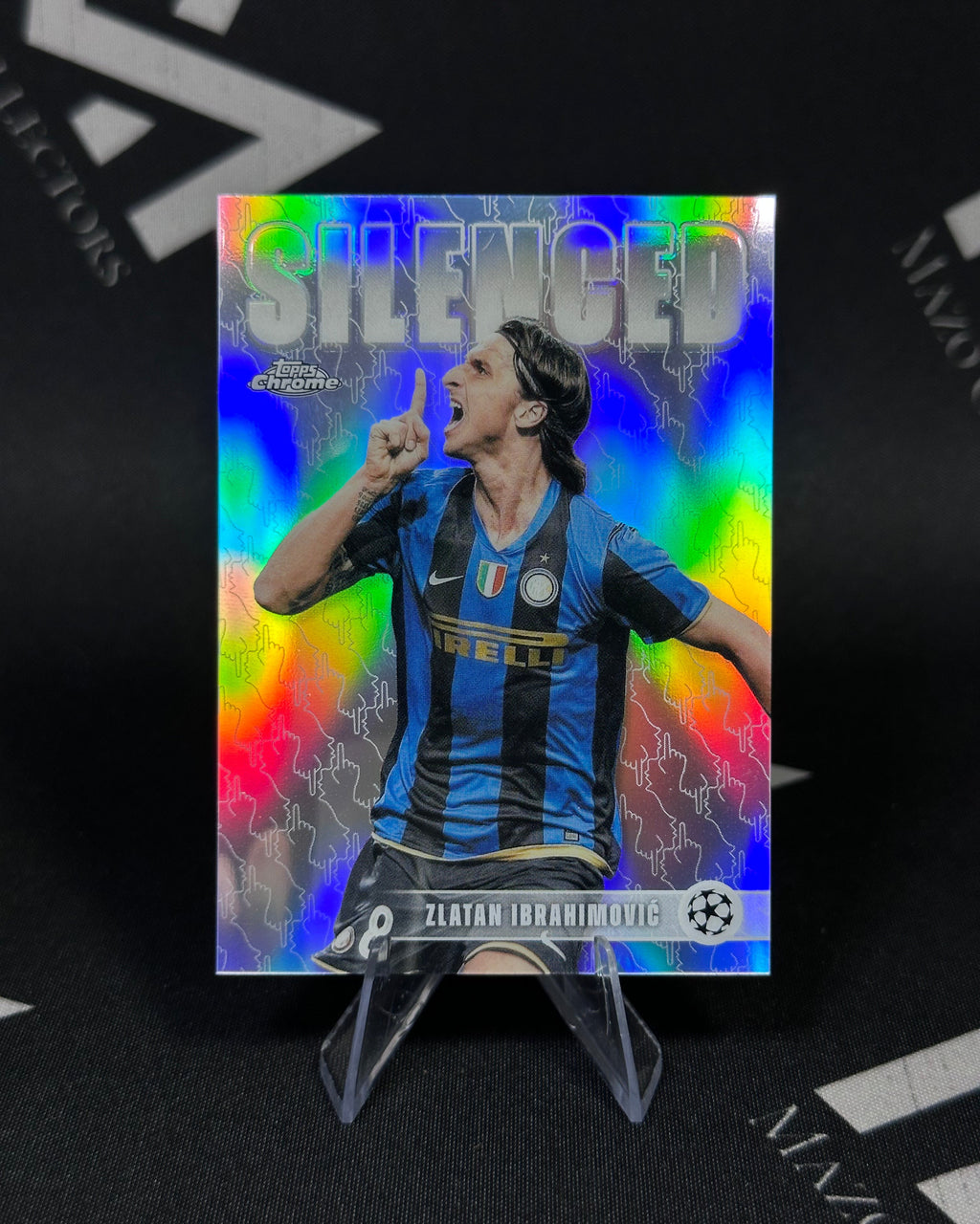Zlatan Ibrahimović – Silenced – Topps Chrome UEFA Club Competitions 2025/26