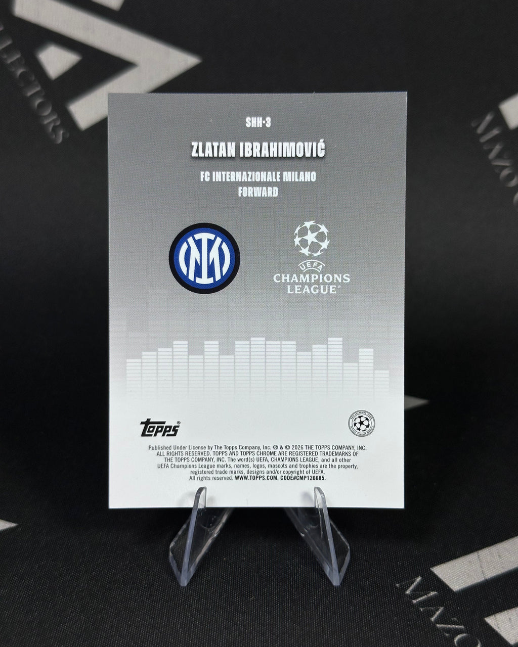 Zlatan Ibrahimović – Silenced – Topps Chrome UEFA Club Competitions 2025/26