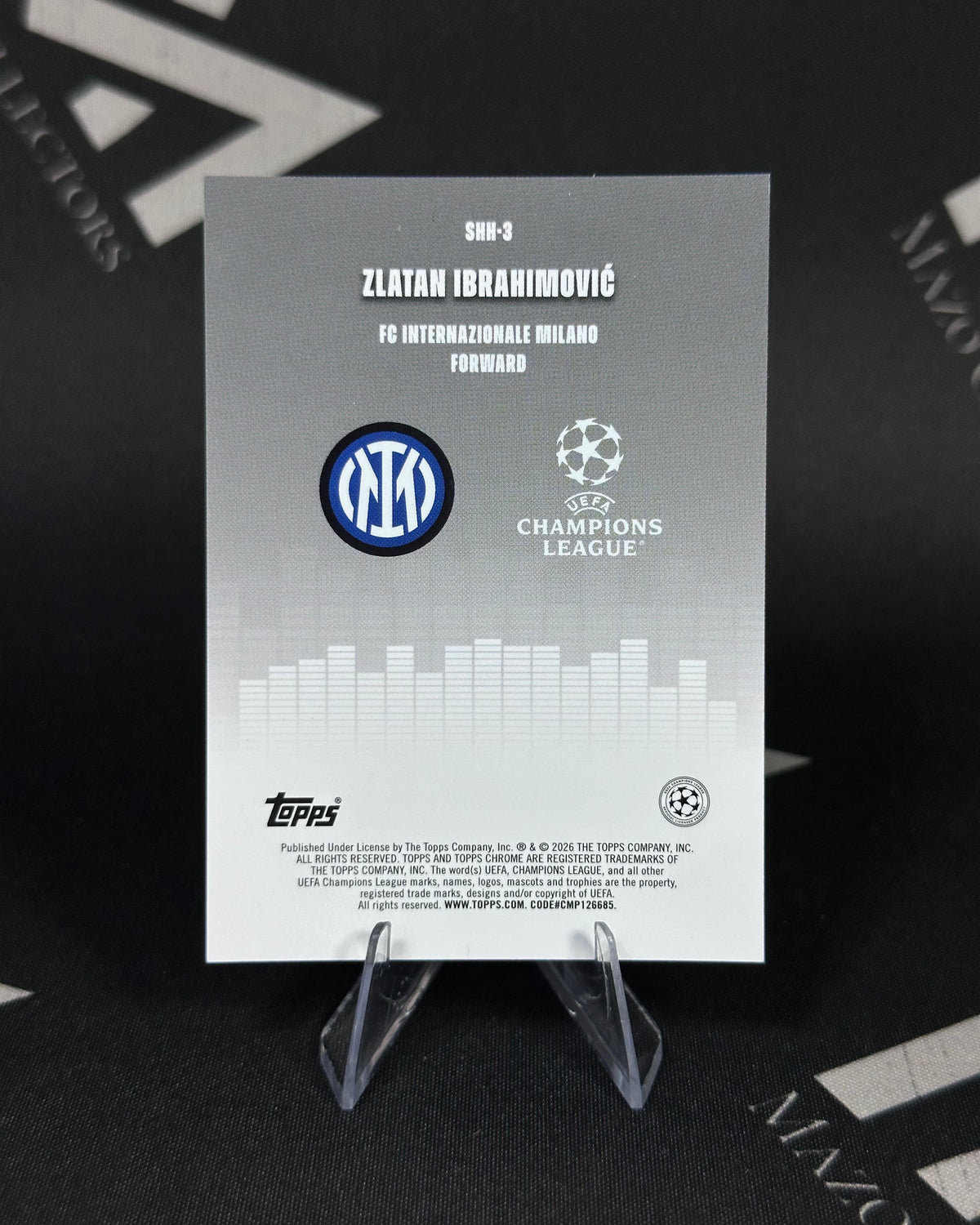 Zlatan Ibrahimović – Silenced – Topps Chrome UEFA Club Competitions 2025/26