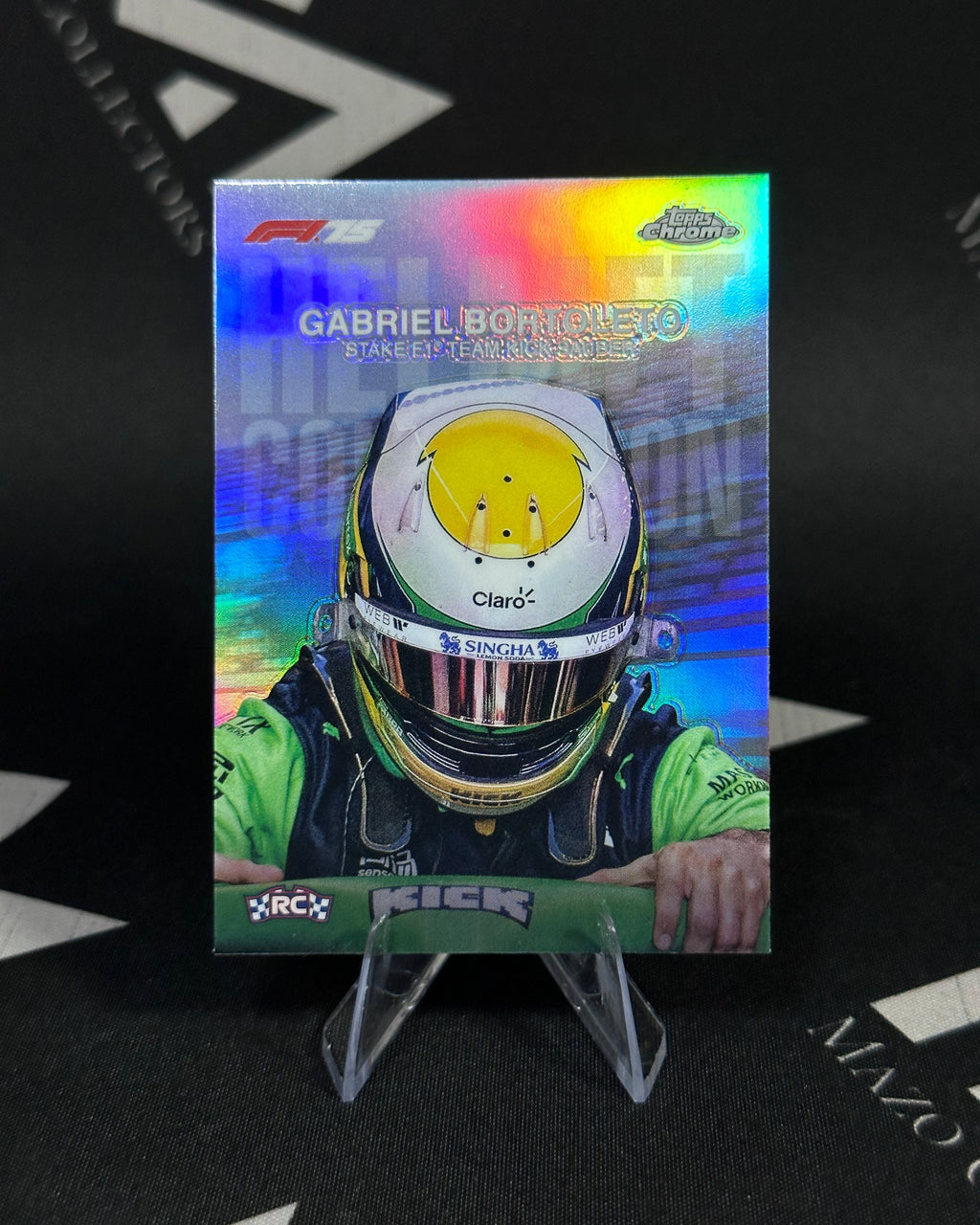 Gabriel Bortoleto – Rookie Card – Topps Chrome Formula 1 2025