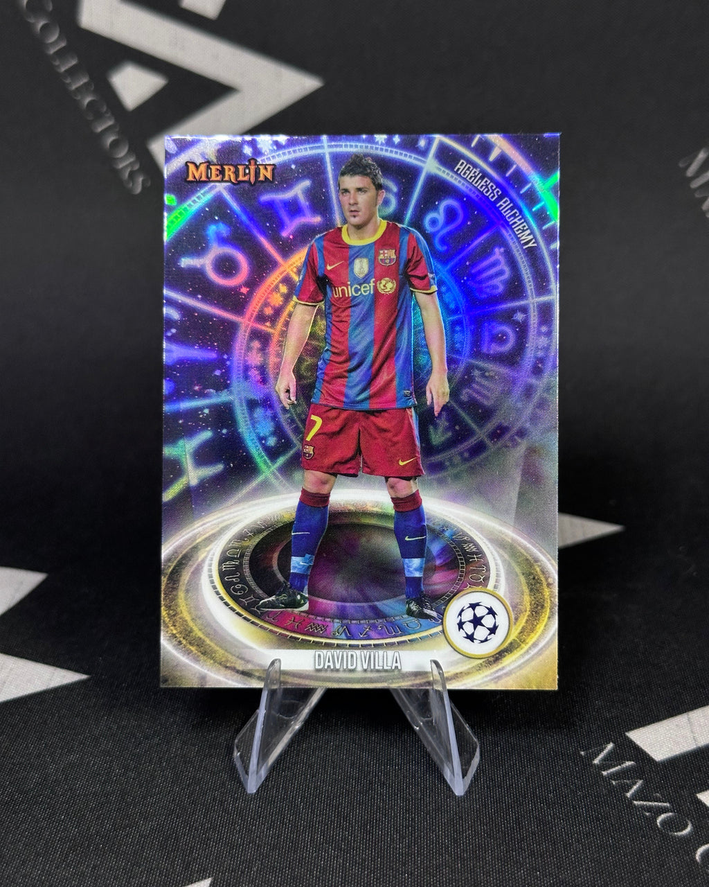 David Villa – Ageless Alchemy – Topps Merlin UEFA Club Competitions 2024