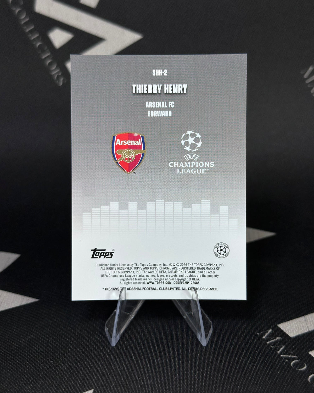 Thierry Henry – Silenced – Topps Chrome UEFA Club Competitions 2025/26