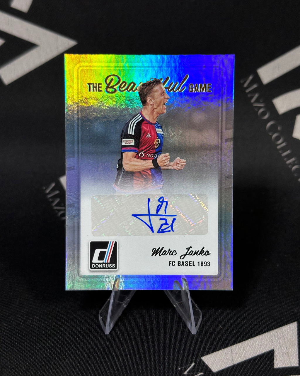 Marc Janko – The Beautiful Game Autógrafo – Panini Donruss Soccer 2016/17
