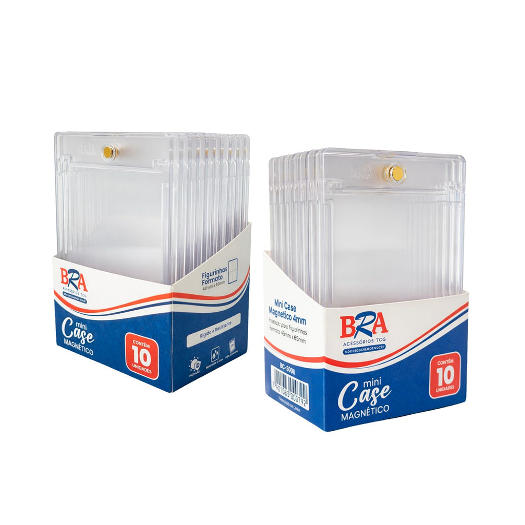 Mini Case Magnético para Figuritas o Stickers – Premium BRA - 1 Unidad.