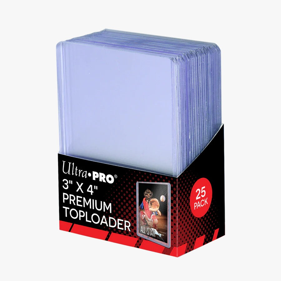 Fundas TOPLOADER - transparentes de 3" x 4" (25 unidades)